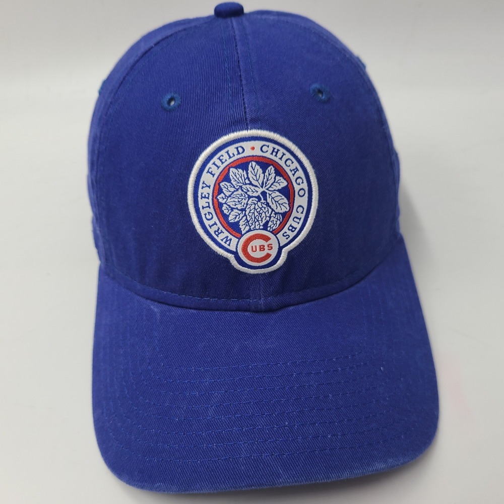 Chicago Cubs Hat Strapback New Era 9Twenty Blue MLB Wrigley Field Ivy Logo Men